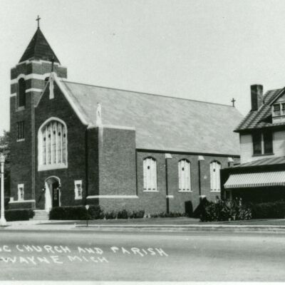 St. Marys Catholic Church and rectory