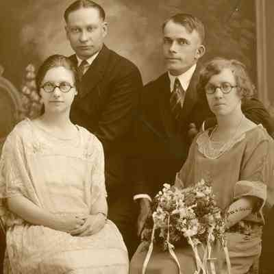Glenn and Irene Smith and Wesley and Lola Handyside.