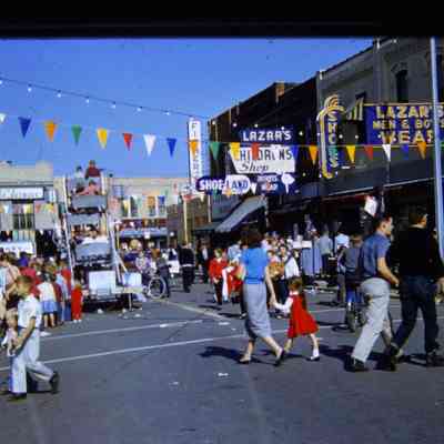 Sidewalk Sales Monroe and Michigan - Late 1950s