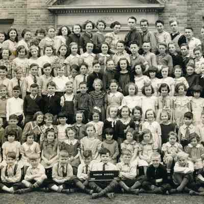 Nankin School District No. 8. Class of 1936-37