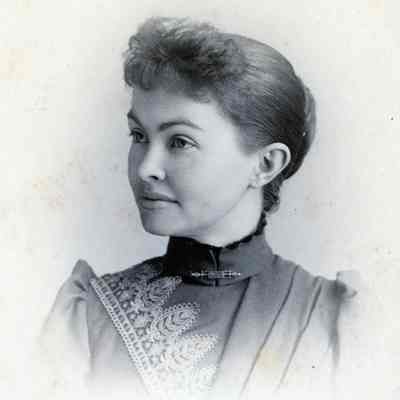 Mary Ackley Smalley known as Mame Smalley married Edwin Smalley on Dec. 21, 1882. Photo about 1890.