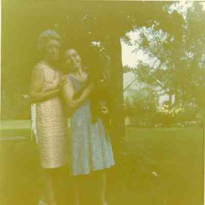 Lekas's side yard at Sophia and Glenwood in the Summer of 1968.