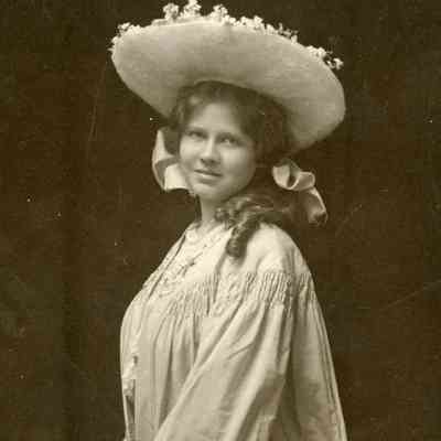 Harriet Newkirk's high school graduation photo. Daughter of George and Mattie Newkirk. Granddaughter of Daniel Newkirk.