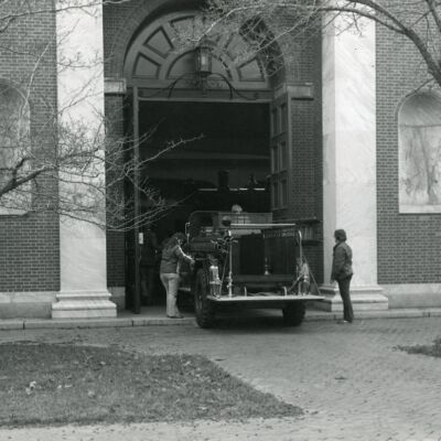 Old Betsy Entering Greenfield Village