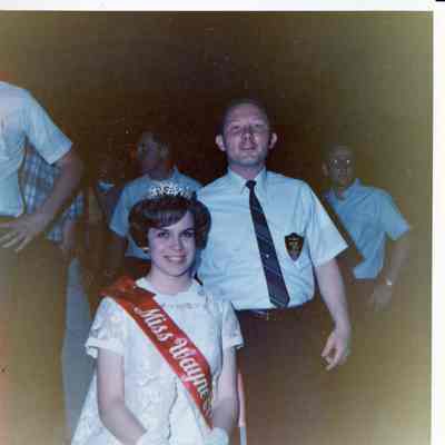 Miss Wayne 1967 at Homecoming After Winning