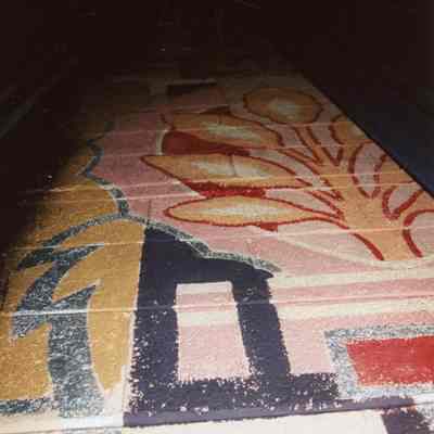 Original 1946 Mural decoration