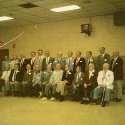 WHS Class of 1939 Men in 1989.