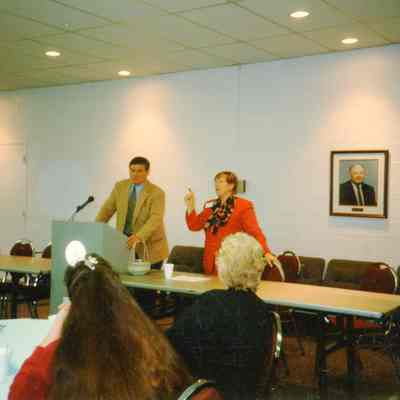 Bill Pike and Charlotte Mahoney