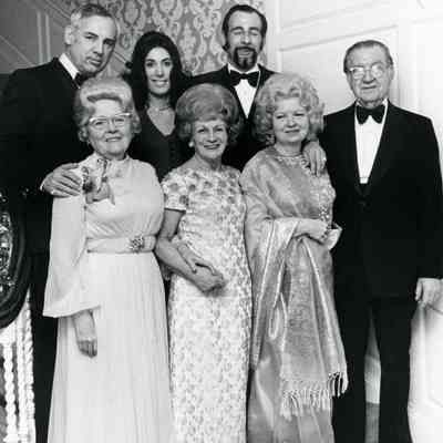 Charles Shafer is in back left. Martin Shafer is 3rd from left in back. Lillian Shafer is 2nd from left in front.