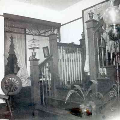 The Vestibule of the Prouty's House.