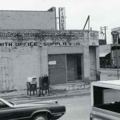 October 1971, just before demolition. Urban Renewal.