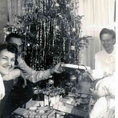 Christmas morning.