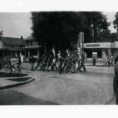NW corner Newberry and Main. Shell Gas Station