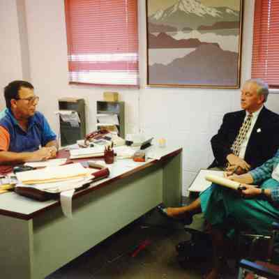 Jim Bolton, Ben Robertson, Kate Rosevean