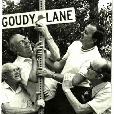 "Goudy Lane" on Sims Street