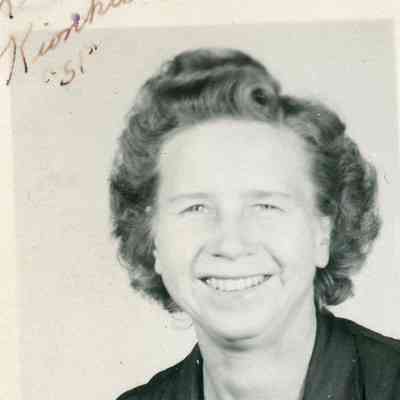 Miss Irma Kionka the Cheer Advisor.