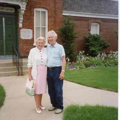 Lora Sloan and Hank Goudy