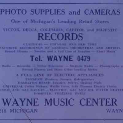 35218 Michigan - Wayne Music Center