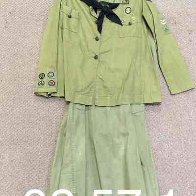 Girl Scout Uniform dress.