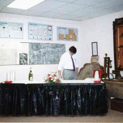 Kick off of Artrain on May 3, 1989.