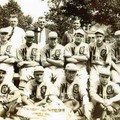 The Wayne County Roads Comission (WCRC) Baseball Team in the 1920s