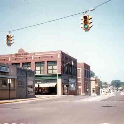 SW corner Michigan and Wayne road. 1957
