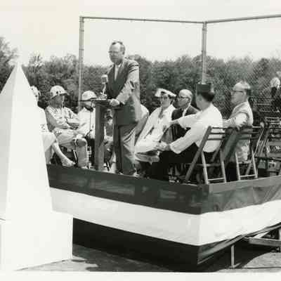 Charles Curtiss speaking