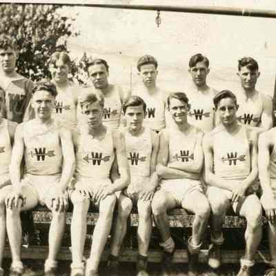 Wayne High School Track Team 1929