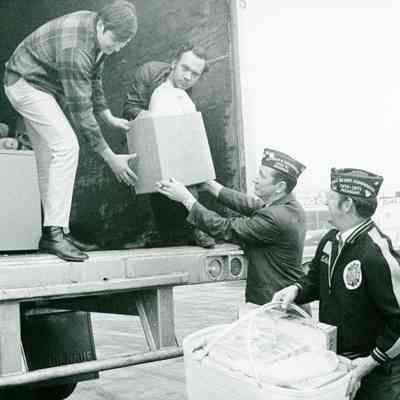 VFW Donating Goods