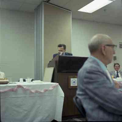 At Ida Doletzky's Retirement Party.