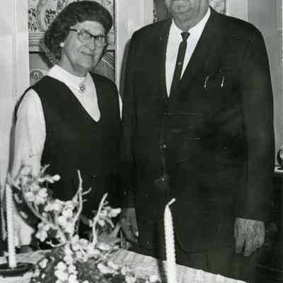 Reverend and Mrs. May, Pastor at Wayne Gospel Tabernackle. Also worked at Ford.