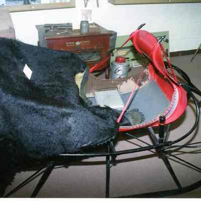 Prouty and Glass Cutter (sleigh). Photo taken in 2009.