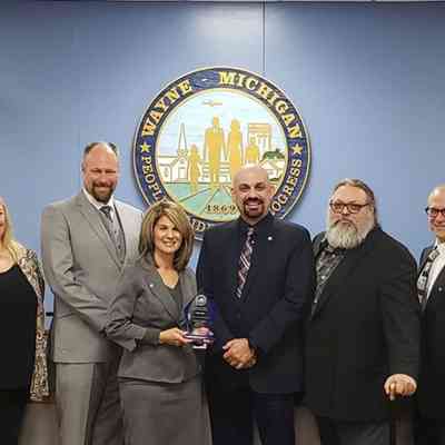 Mike Bosnick, Fire chief Stradner, Ed Queen, Porter, Wass, Wagner, Skiff, Mayor Rheasa, Dowd, Brock, Lisa Nocerini, Katie Sample, Tina Parnell, Chief Ryan Strong, Mike Buiten