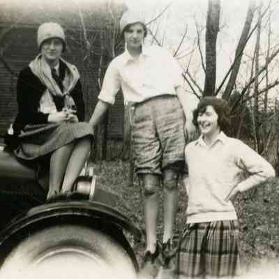 Mary Margaret Davidson (Mast),? and Shirley Merrell