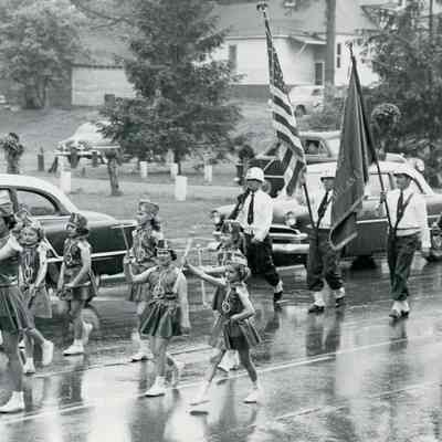 Memorial Day Parade 1955.