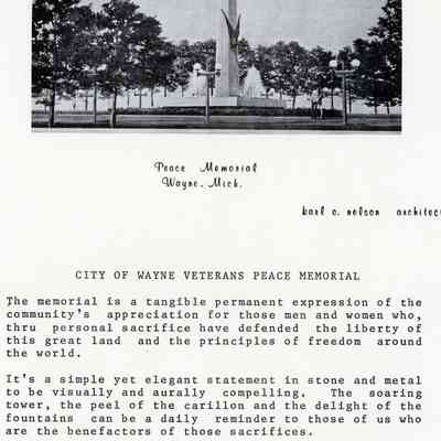 Dedication Pamphlet. May 26, 1975