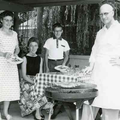 Helen and William McCormick with their daughter Sue and son Jerry.