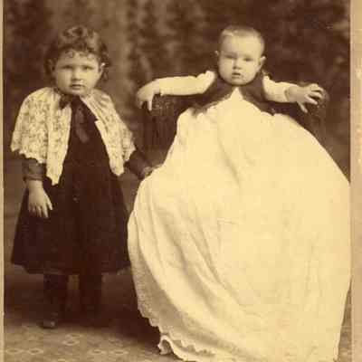 Ida McConalogue and brother Edgar McConologue