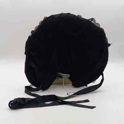 Black Bonnet - ca. 1870s - 1880s