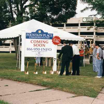 Groundbreaking. July 15, 2003.