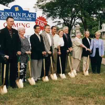 Groundbreaking. July 15, 2003.