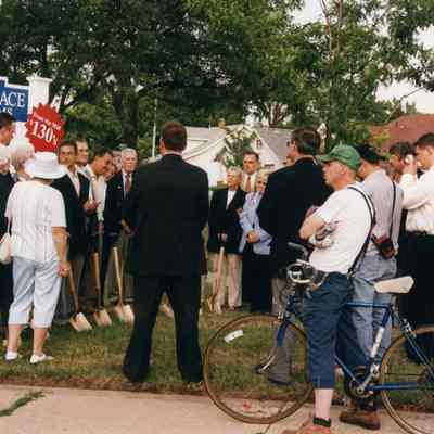 Groundbreaking. July 15, 2003.