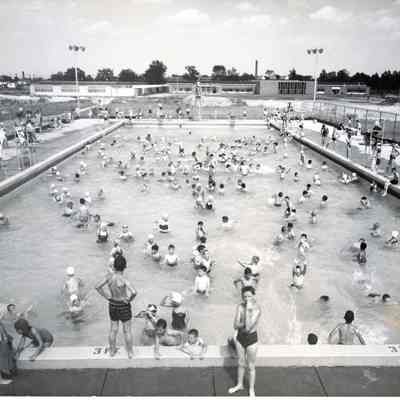 Attwood Swimming Pool In 1976