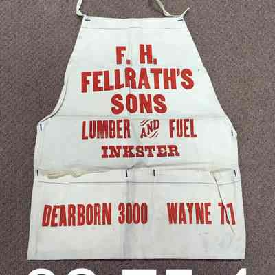 F. H. Fellrath's Sons Carpenters Apron
