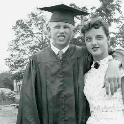 Roy Wade '52' and Barb Apple '54'