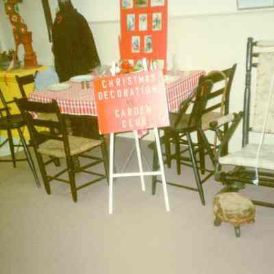 Christmas Decorations by the Garden Club