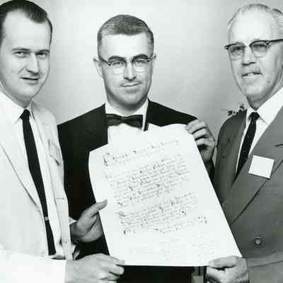 Waino Aukee, John Ryan and Horace Phillips