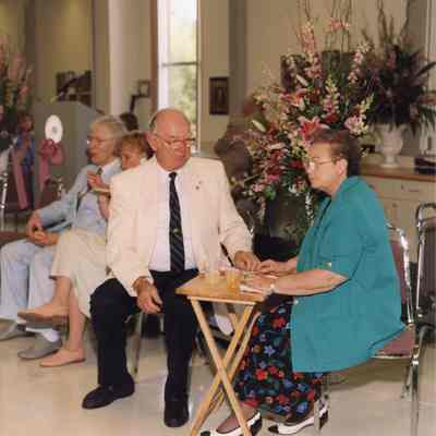 Roy Kyle and wife