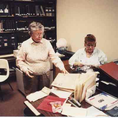 Ann Koch and Ruth Taylor