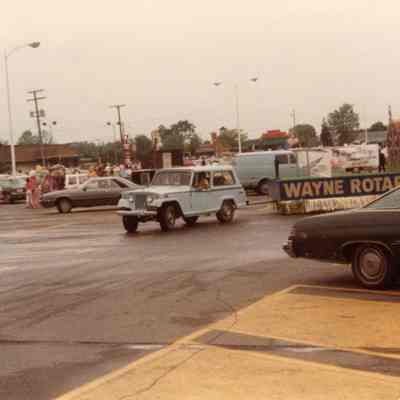 Rotary Club Float for 1983 Home Coming Parade.